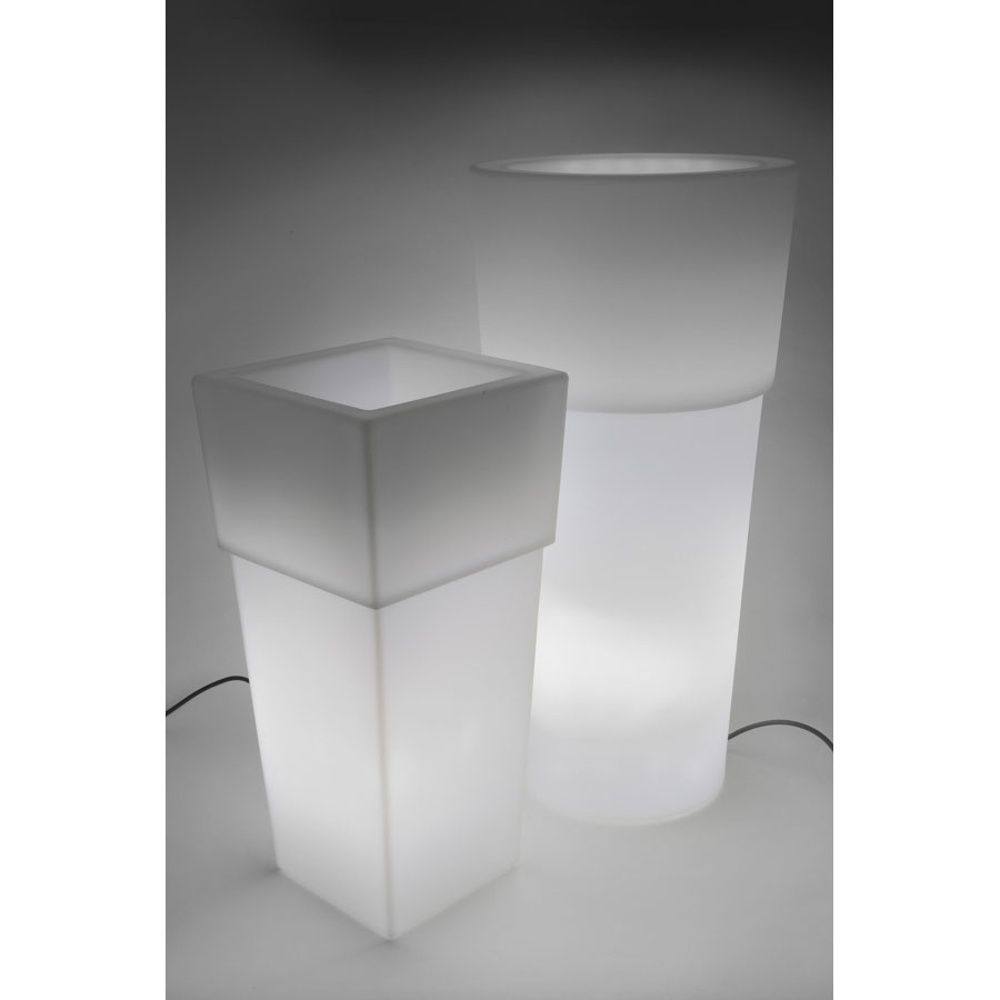 Vaso Rotazionale Luna con luce